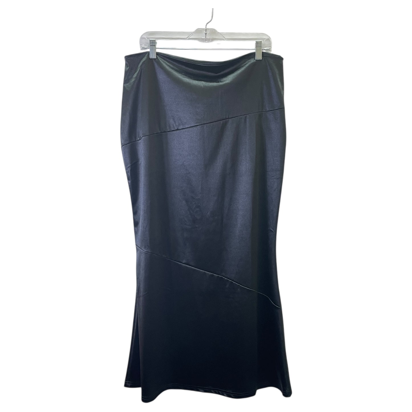 Skirt Maxi By ROOSCIER  In Black, Size:Xxl