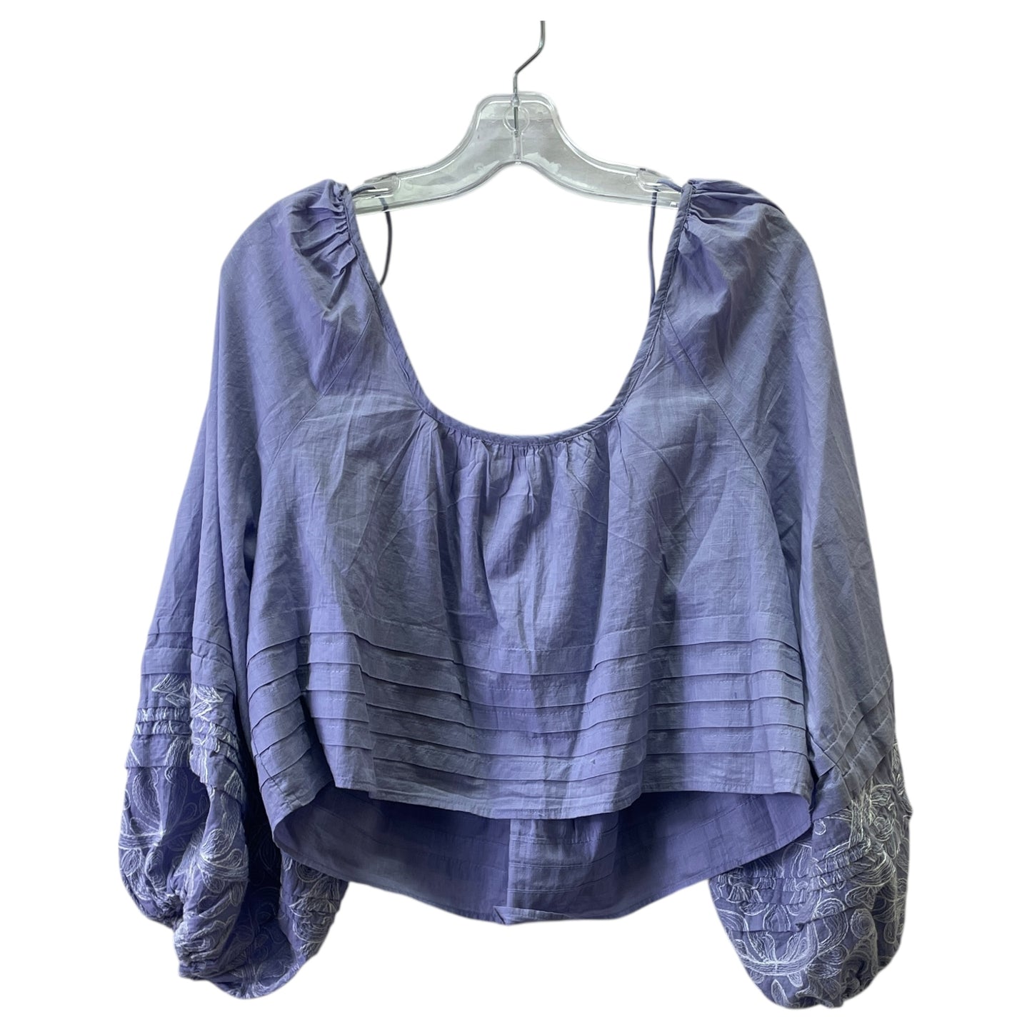 Top Ls By Anthropologie In Purple, Size:S
