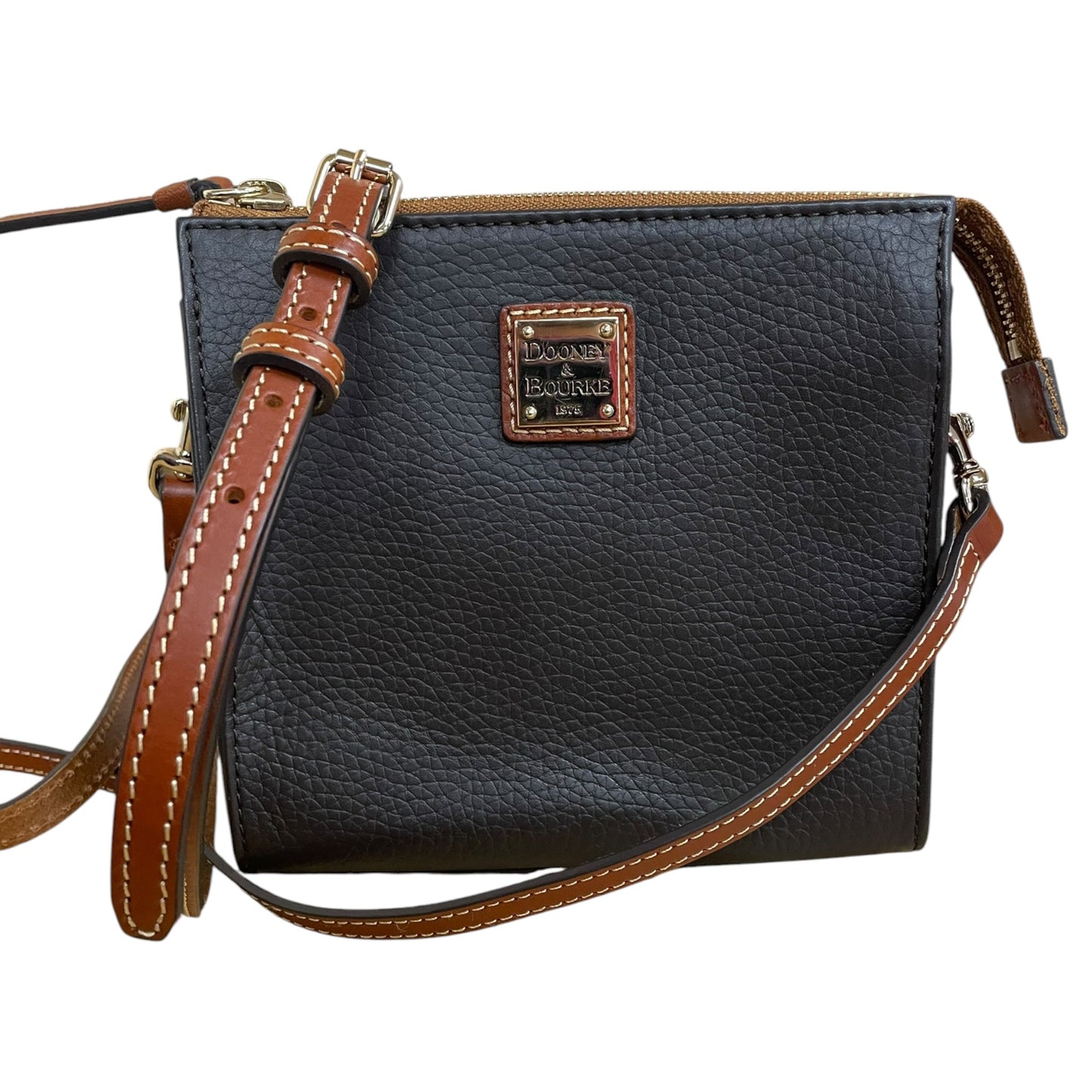 Crossbody Designer By Dooney And Bourke In Brown, Size:Small
