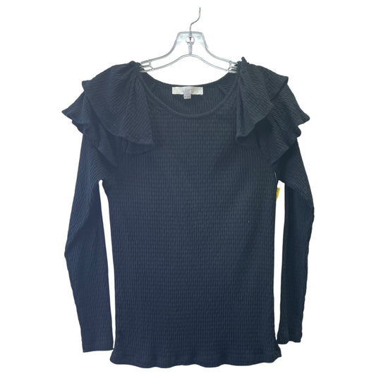 Top Ls By Loft In Black, Size:M