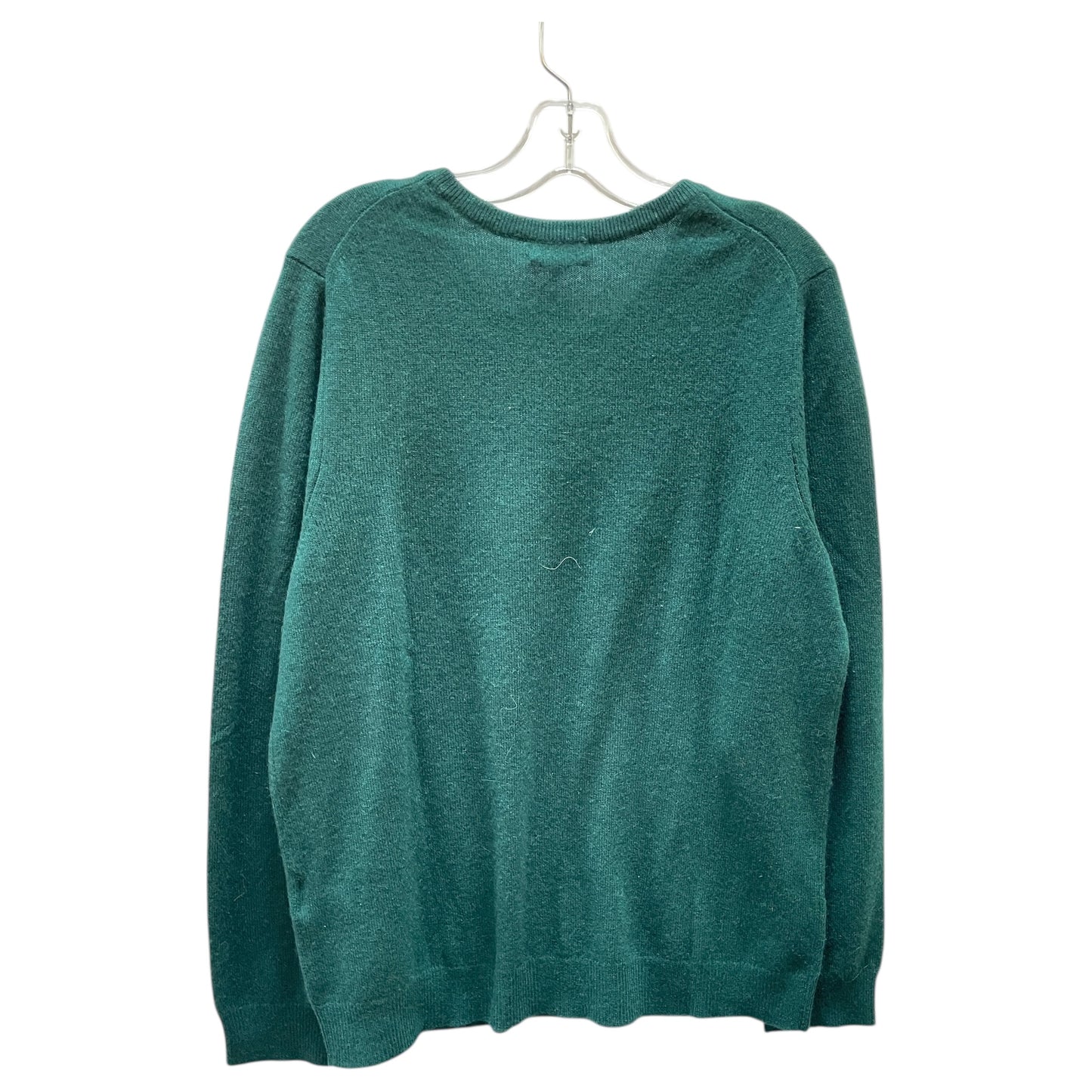 Sweater Cashmere By Charter Club In Green, Size:Xl