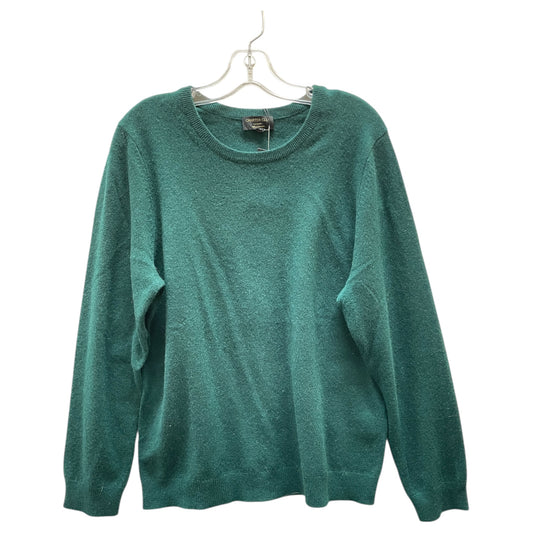 Sweater Cashmere By Charter Club In Green, Size:Xl