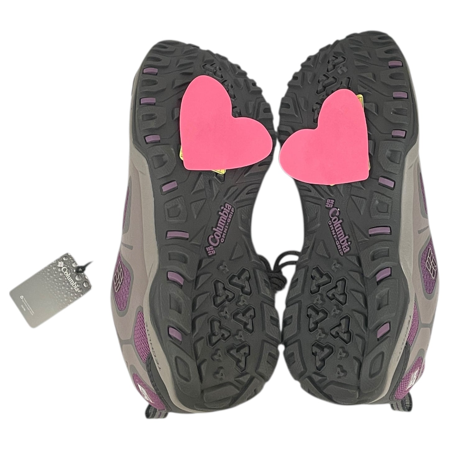 Shoes Athletic By Columbia In Grey & Purple, Size:7.5