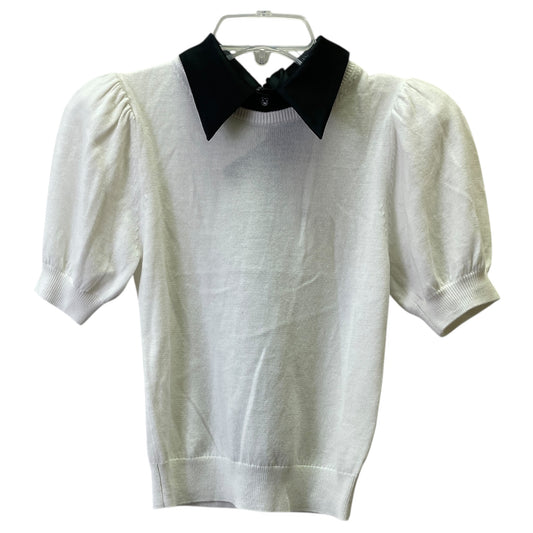 Sweater Designer By Alice + Olivia In Cream, Size:S