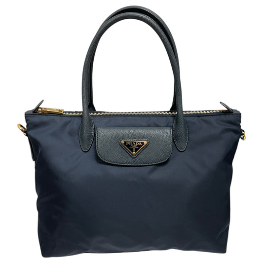Handbag Luxury Designer By Prada In Navy, Size:Medium