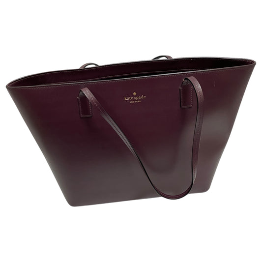 Handbag Designer By Kate Spade In Maroon, Size:Large
