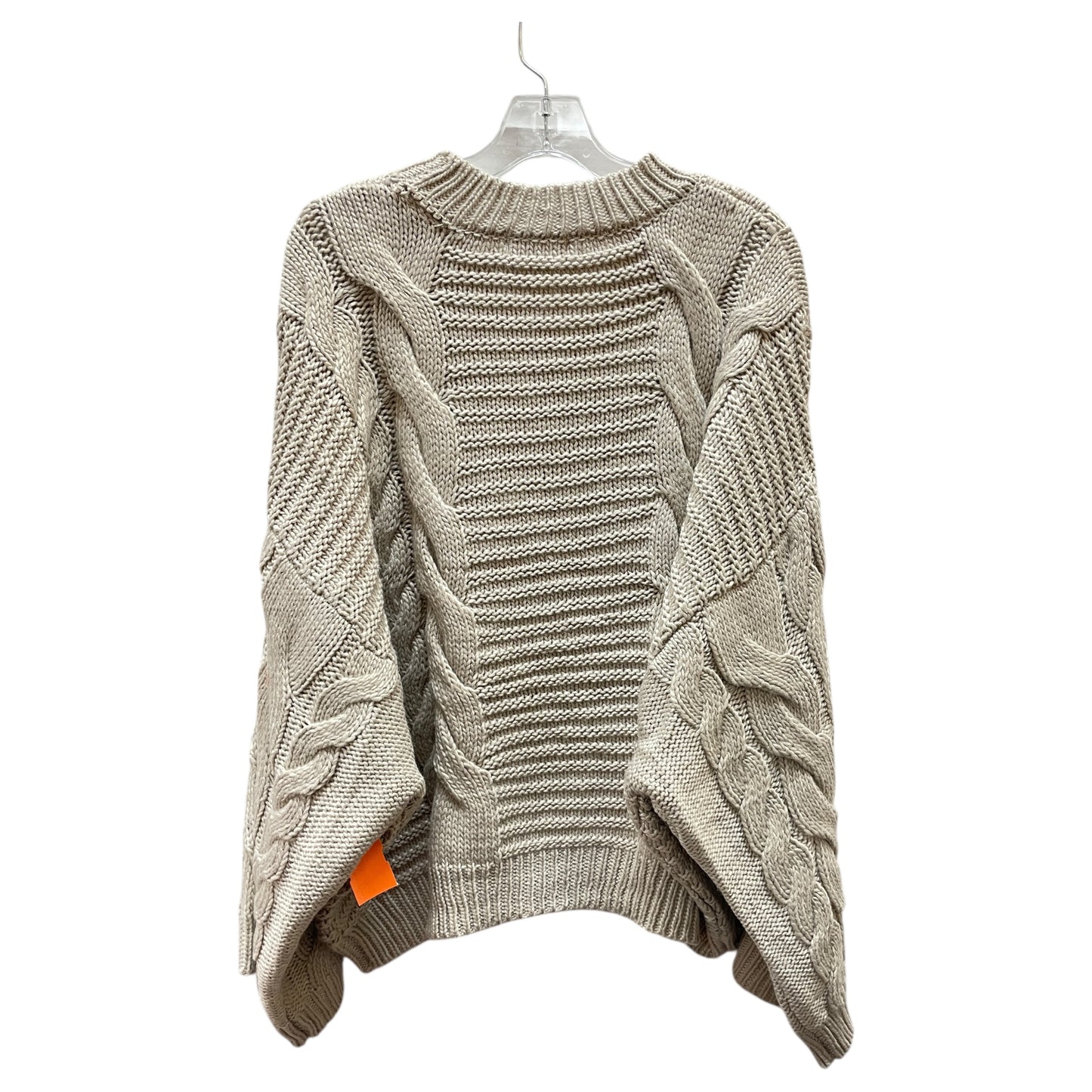 Sweater By Zenana In Beige, Size:Xl