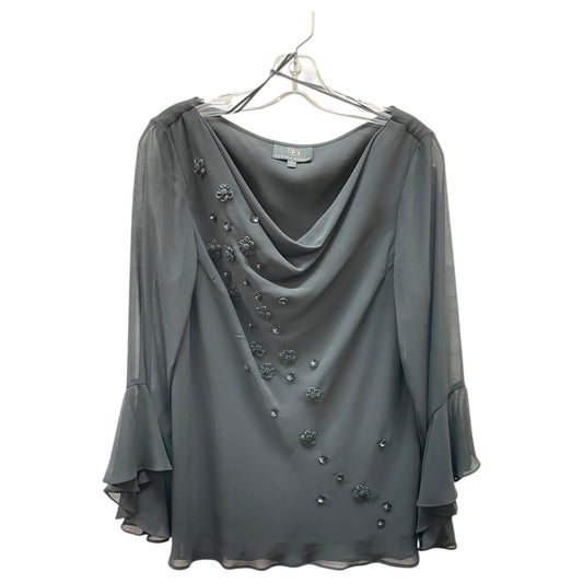 Top Ls By Sandra Darren In Black, Size:M