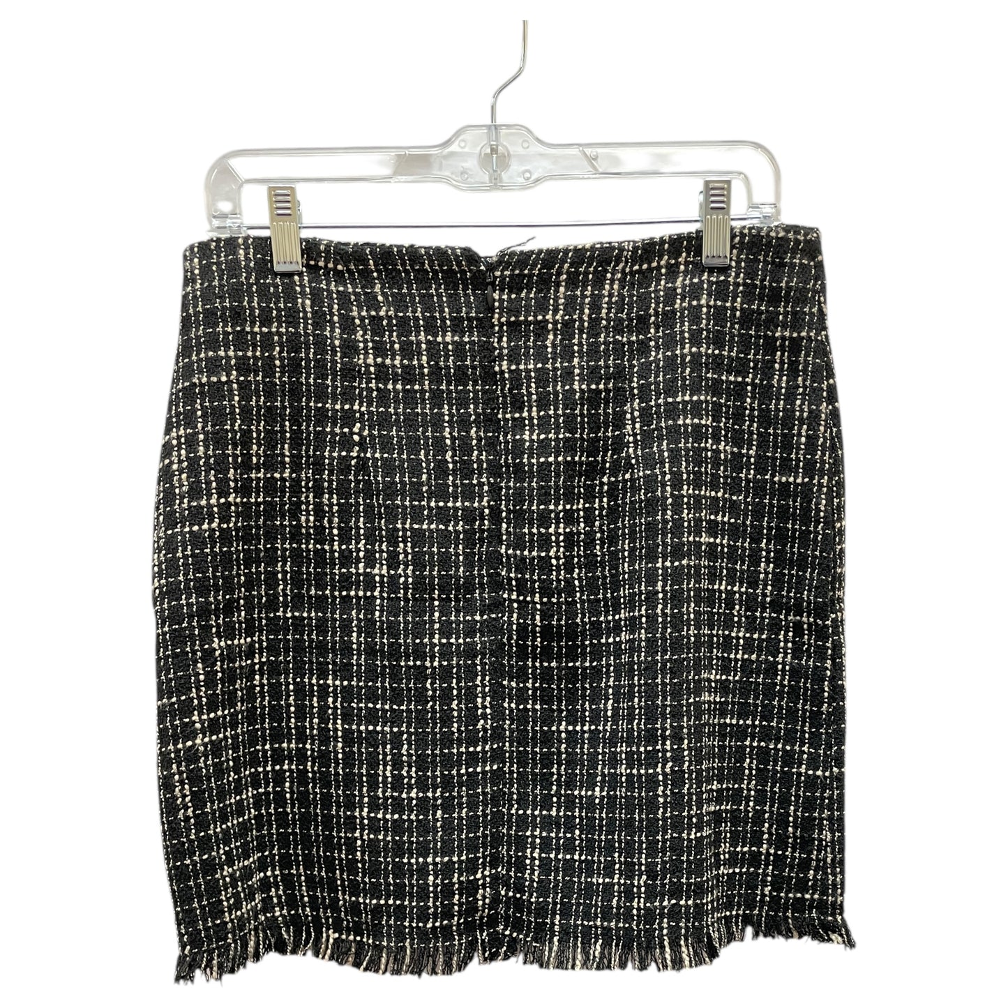 Skirt Midi By Christian Siriano In Black & Cream, Size:M