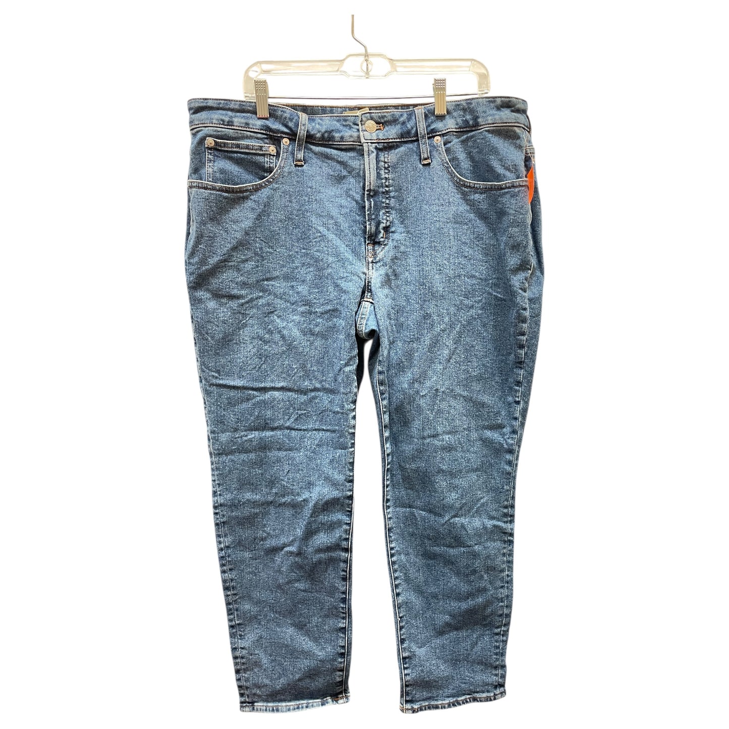 Jeans Boot Cut By Madewell In Blue, Size:16