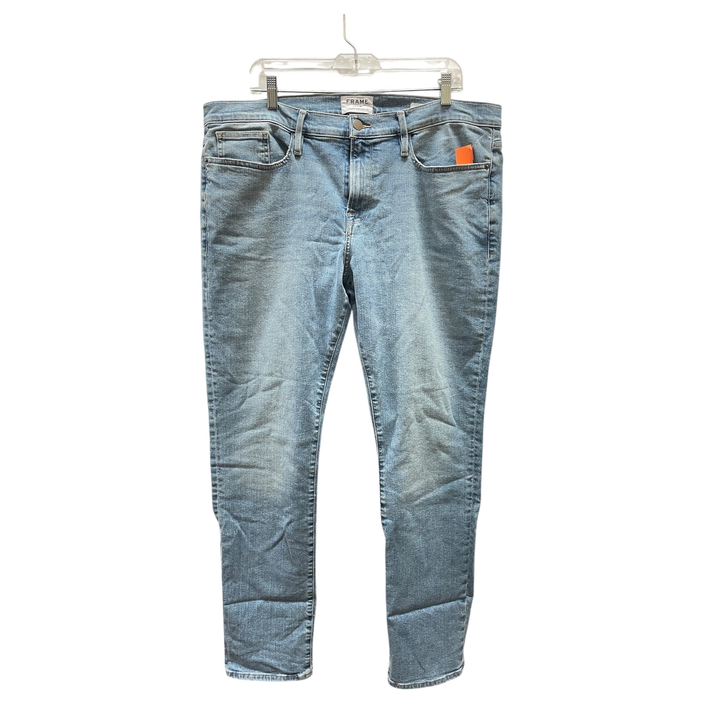 Jeans Boot Cut By Frame In Blue, Size:16