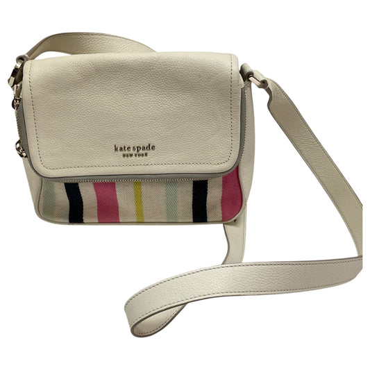 Handbag Designer By Kate Spade In Cream, Size:Medium