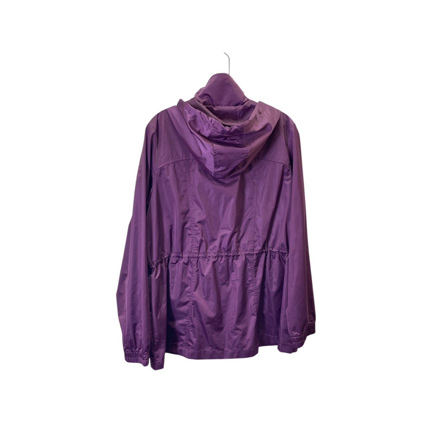 Athletic Jacket By Avia In Purple, Size:Xl