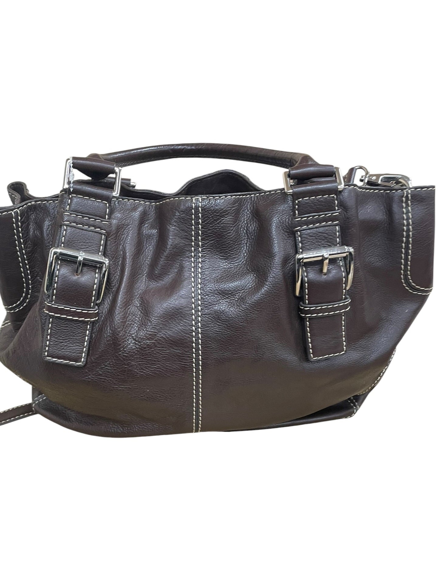 Handbag Designer By Michael Kors In Brown, Size:Medium
