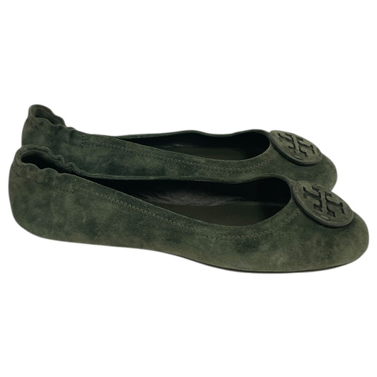 Shoes Designer By Tory Burch In Green, Size:8