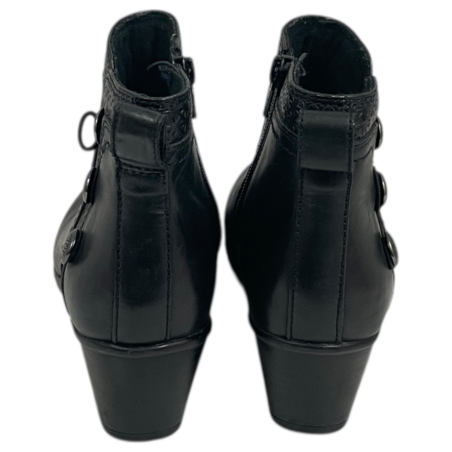 Boots Ankle Heels By Rockport In Black, Size:5