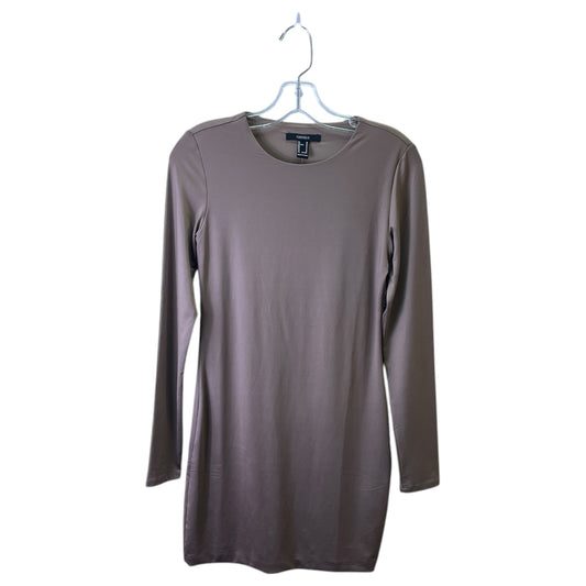 Dress Casual Short By Forever 21 In Taupe, Size:M