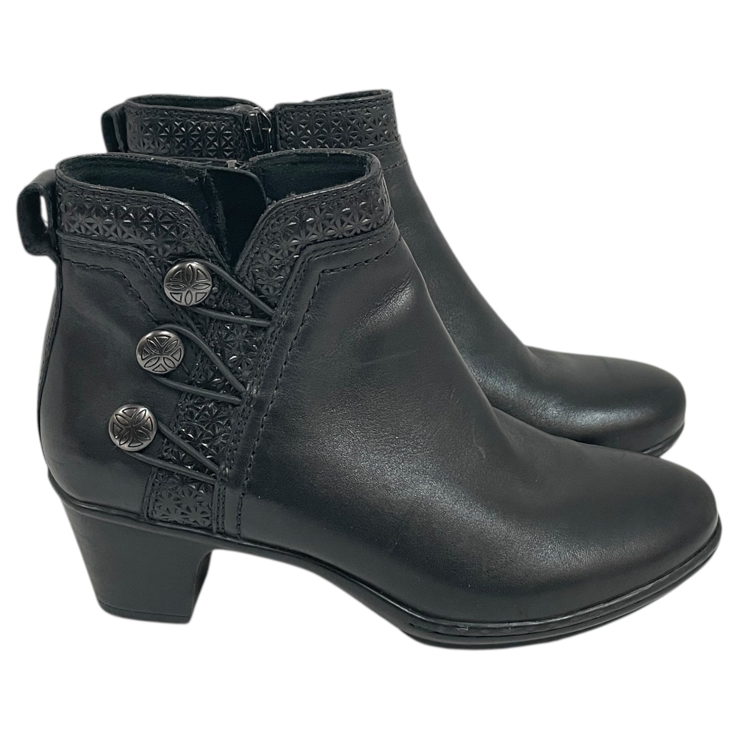 Boots Ankle Heels By Rockport In Black, Size:5