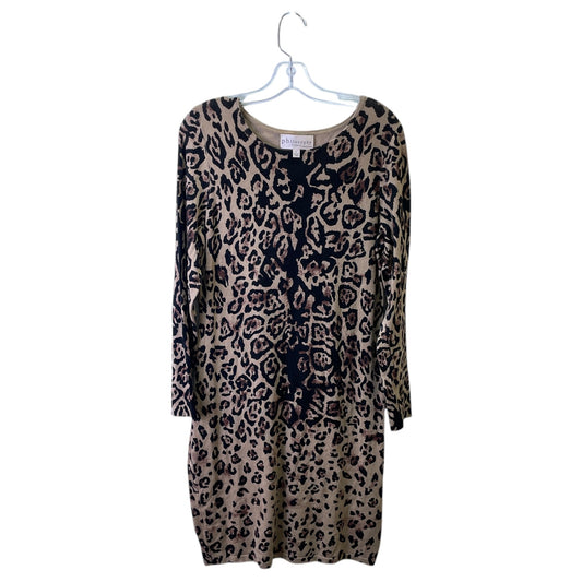Dress Casual Short By Philosophy In Animal Print, Size:L