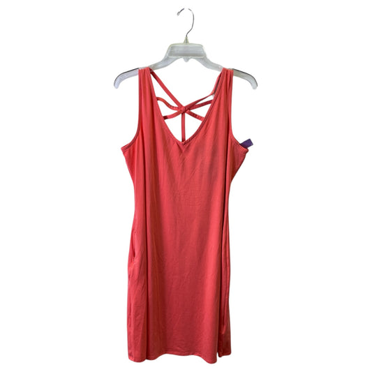 Dress Casual Midi By Exofficio In Coral, Size:L