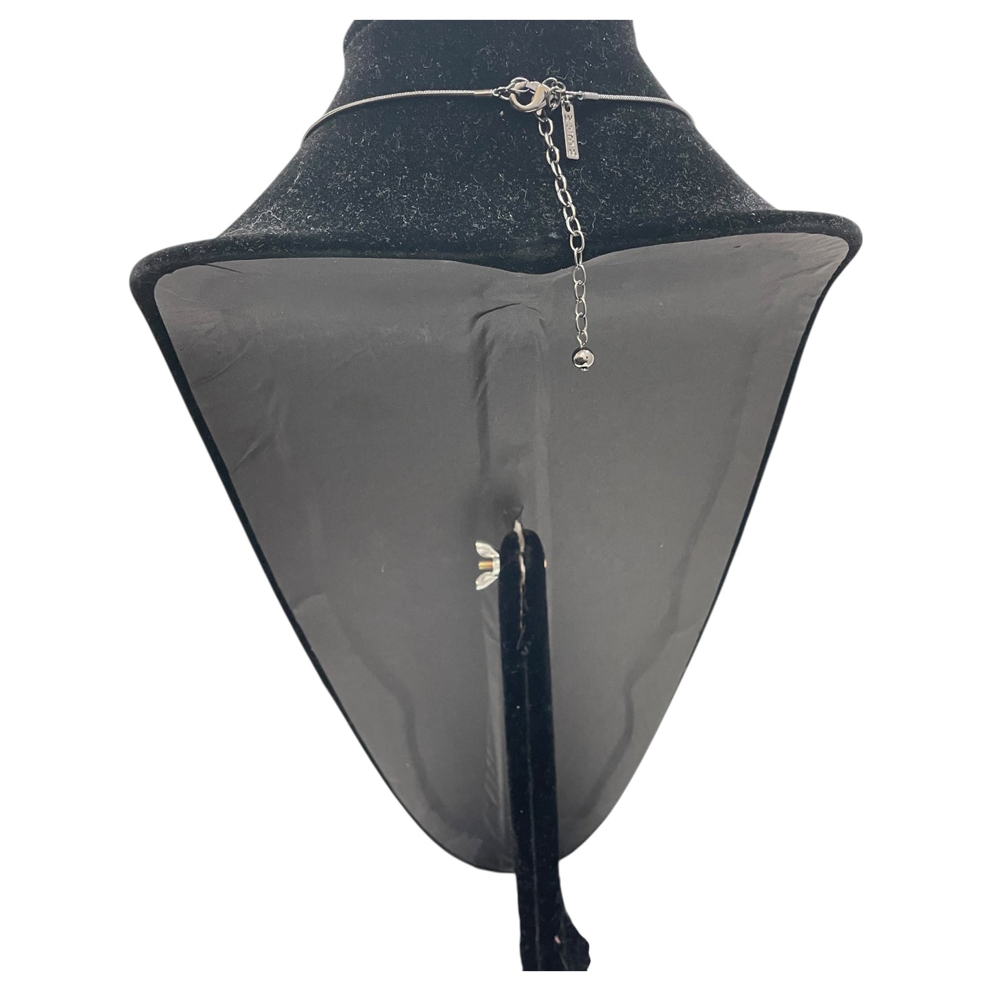 Necklace Lariat & Y-Drop By White House Black Market In Black