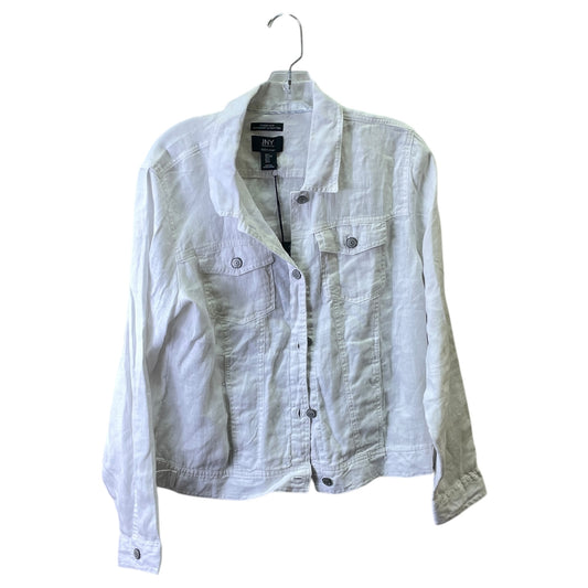 Top Ls By Jones New York In White, Size:L
