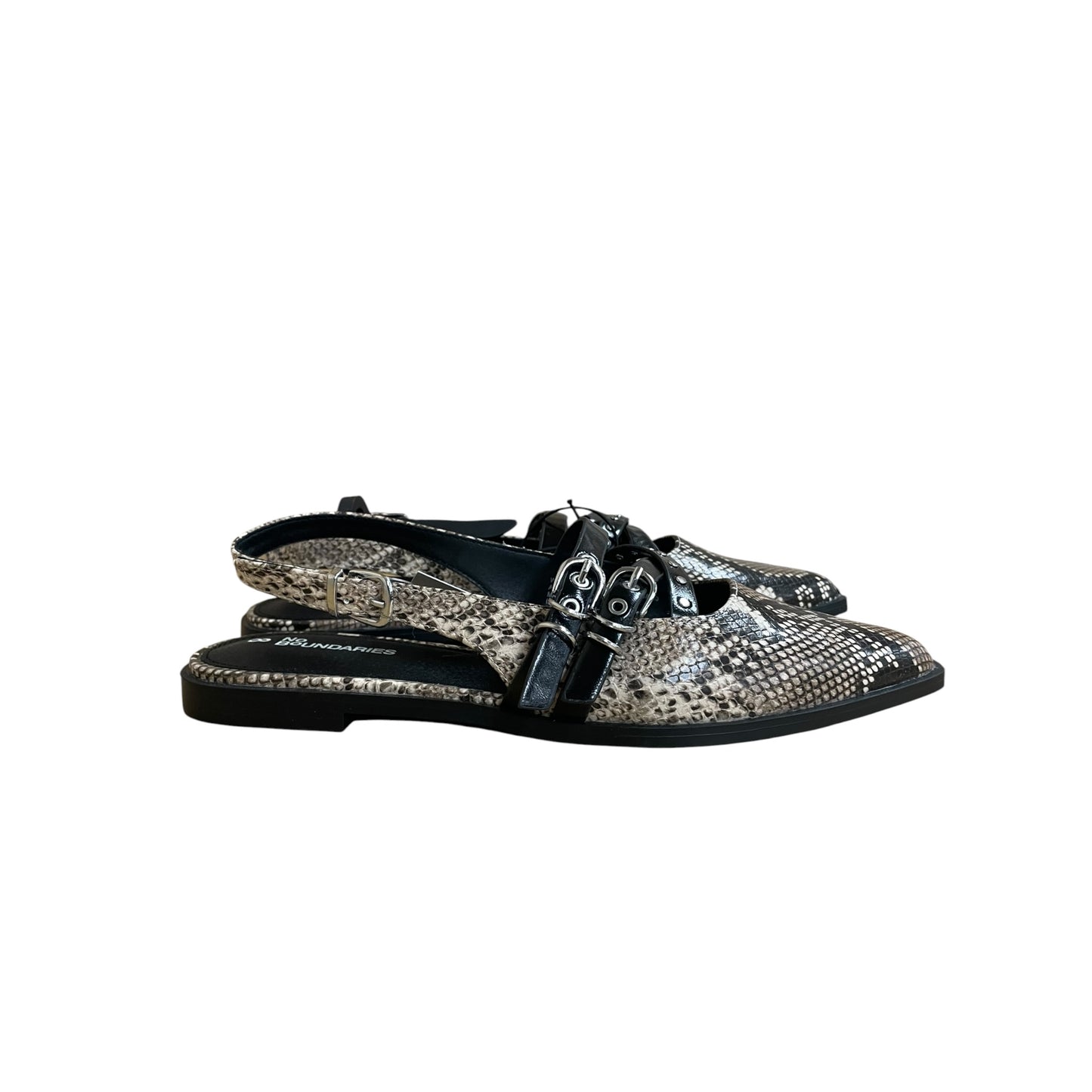 Shoes Flats By No Boundaries In Snakeskin Print, Size:8