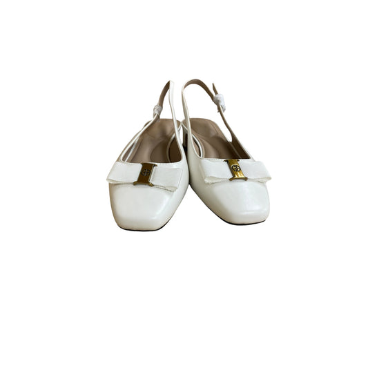 Shoes Flats By Giani Bernini In White, Size:10