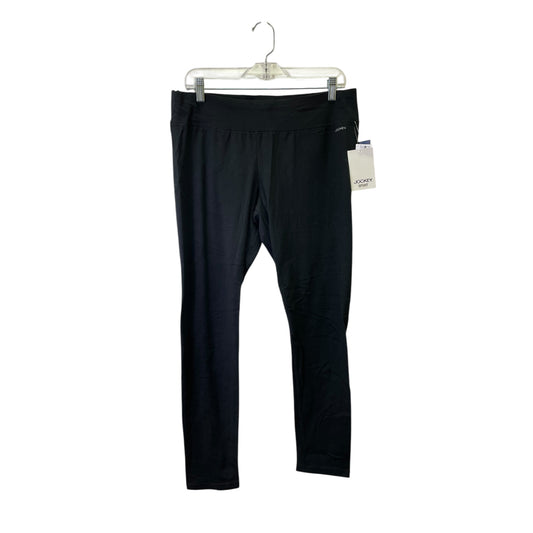 Athletic Leggings By Jockey In Black, Size:Xl