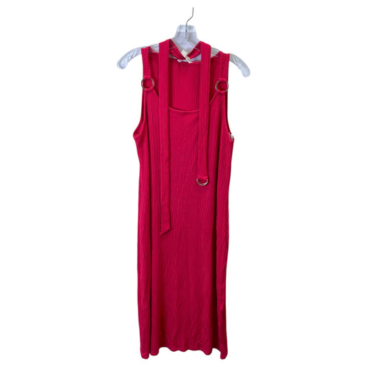 Dress Designer By Michael Kors In Pink, Size:1X