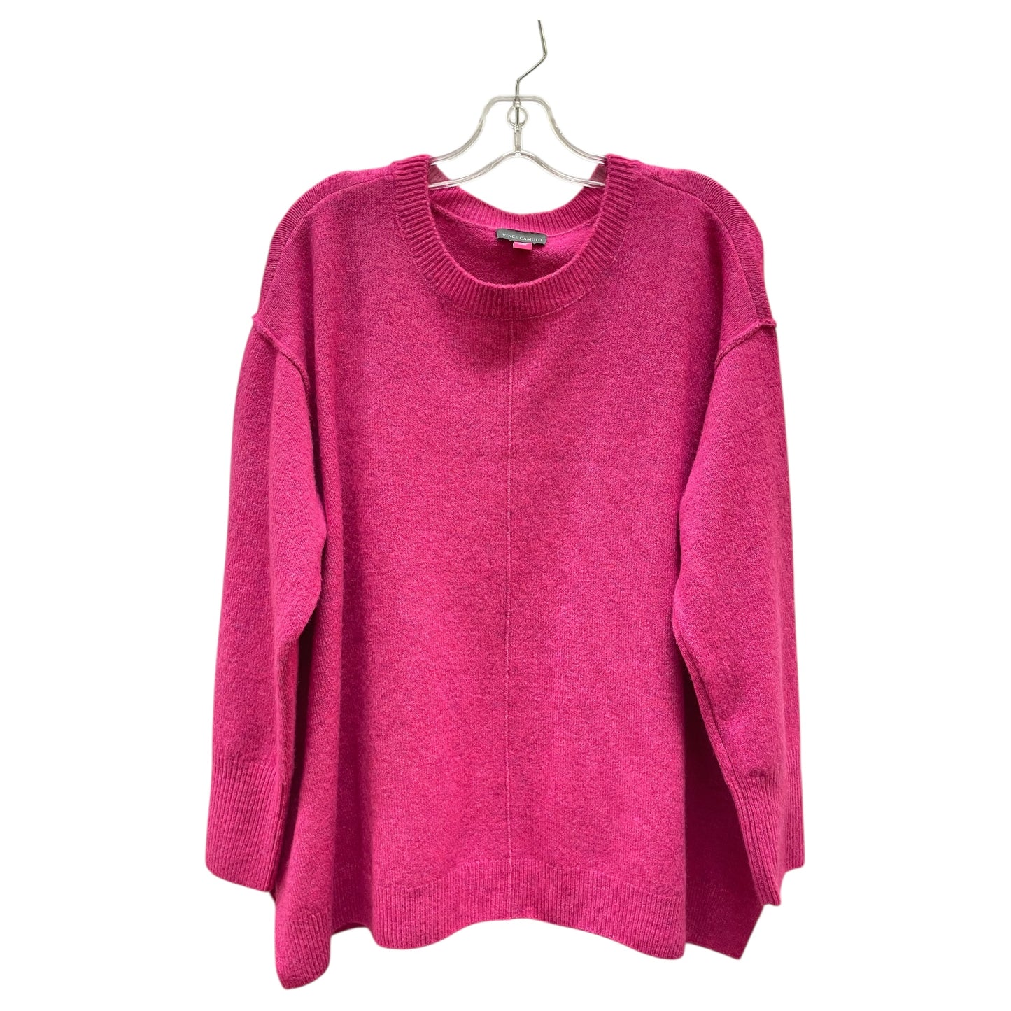 Sweater By Vince Camuto In Pink, Size:1X