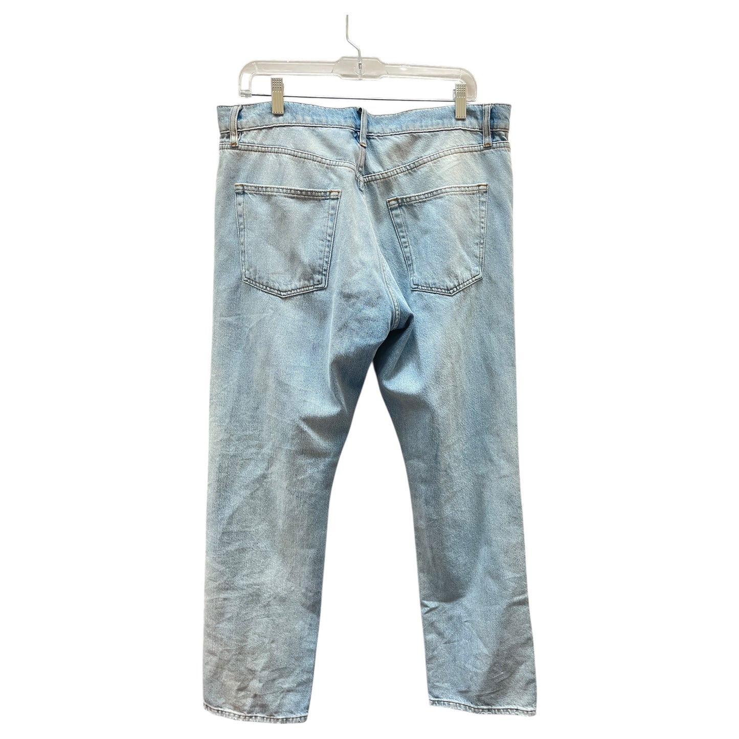 Jeans Boot Cut By Frame In Blue, Size:10