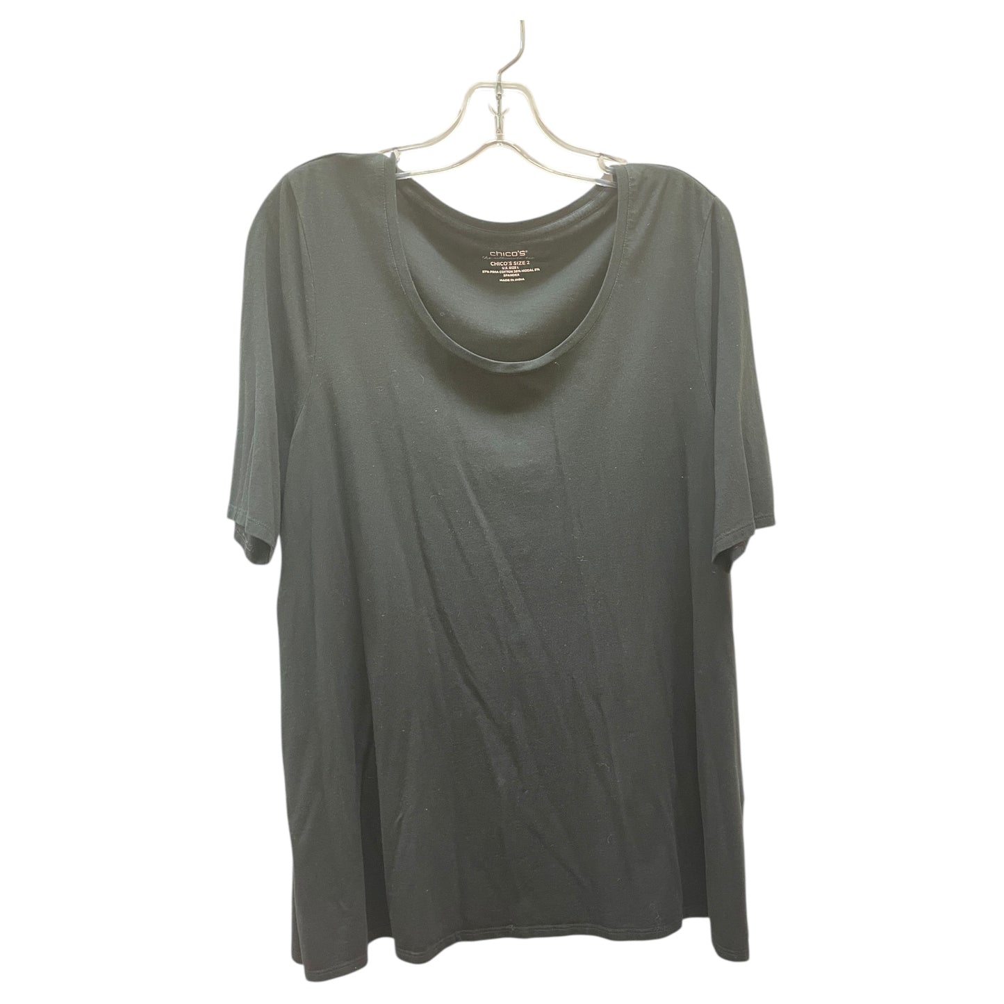 Shirt By Chicos In Black,Size:Xl