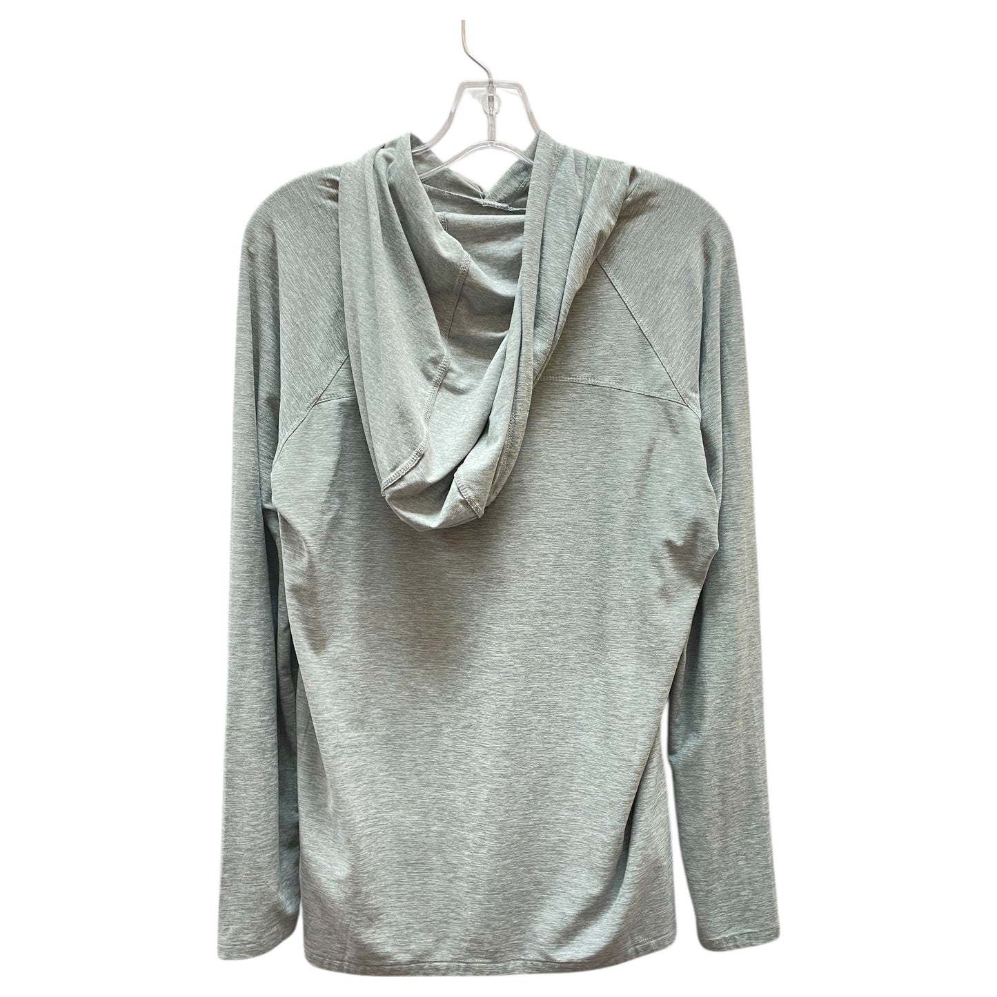 Athletic Sweatshirt Hoodie By Kyodan In Grey, Size:M