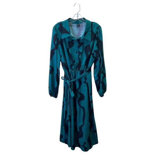 Dress Casual Maxi By Shein In Green, Size:1X