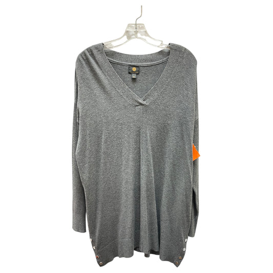 Top Ls By Jm Collections In Grey, Size:L
