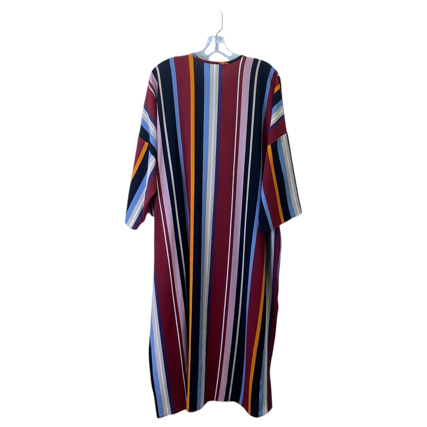 Kimono By vernacular In Striped Pattern, Size:M