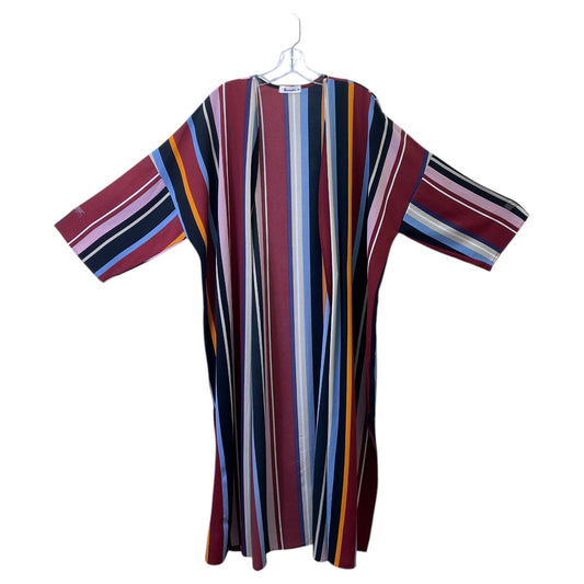 Kimono By vernacular In Striped Pattern, Size:M