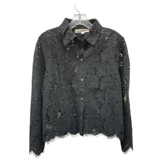 Top Ls By Loft In Black, Size:M