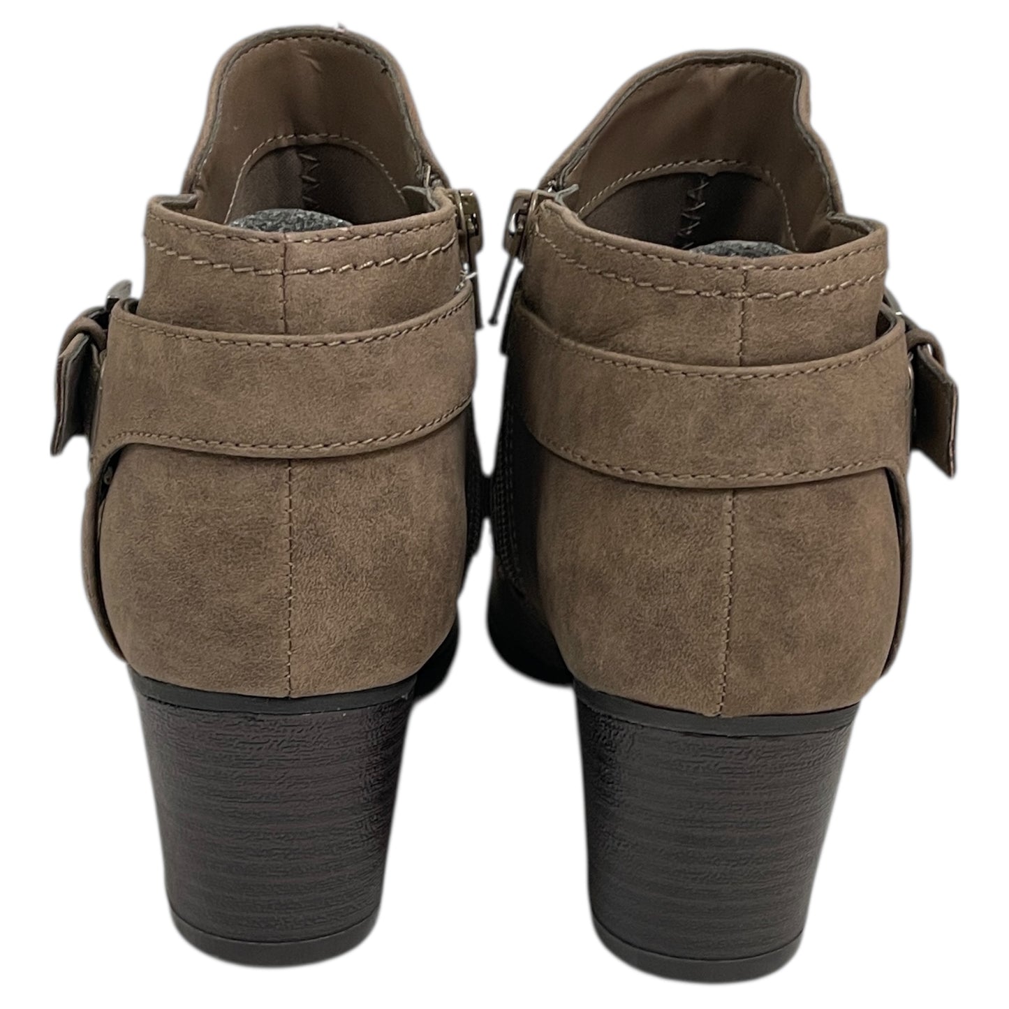 Boots Ankle Heels By Indigo Rd In Taupe, Size:8