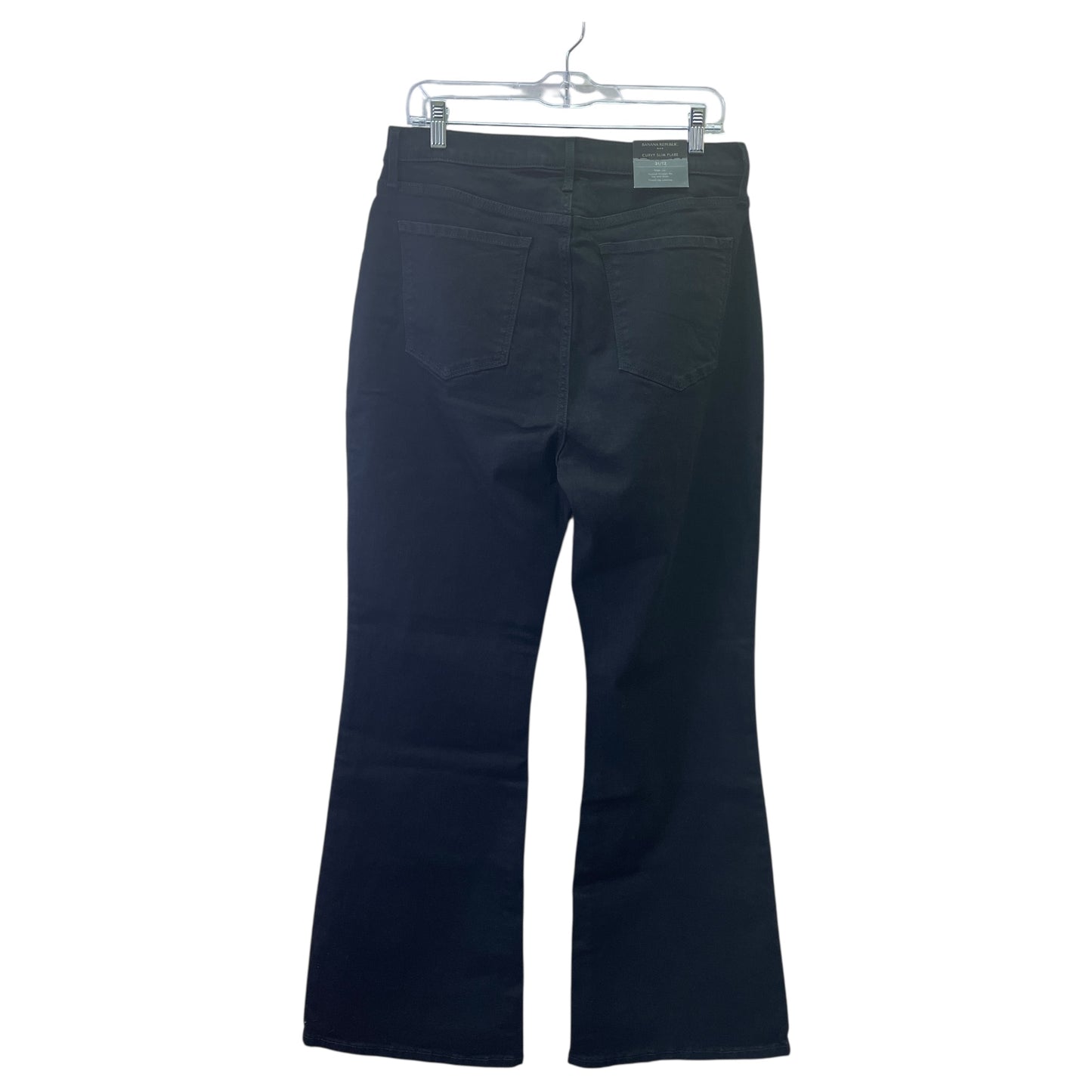 Jeans Boot Cut By Banana Republic In Black, Size:12
