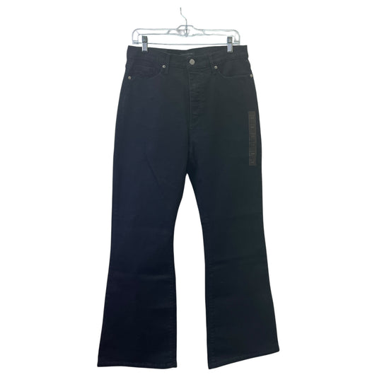 Jeans Boot Cut By Banana Republic In Black, Size:12