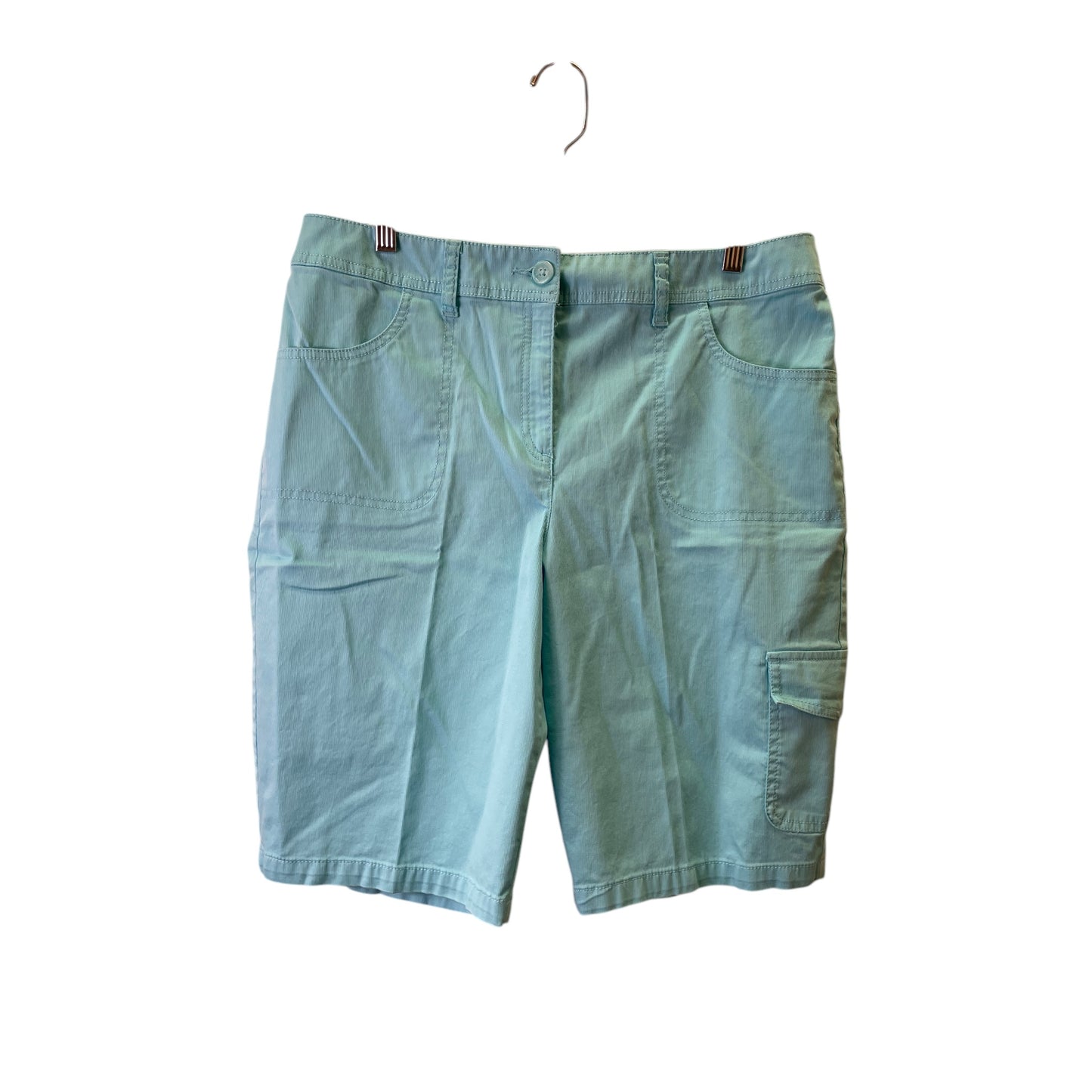 Shorts By Chicos In Blue, Size:L