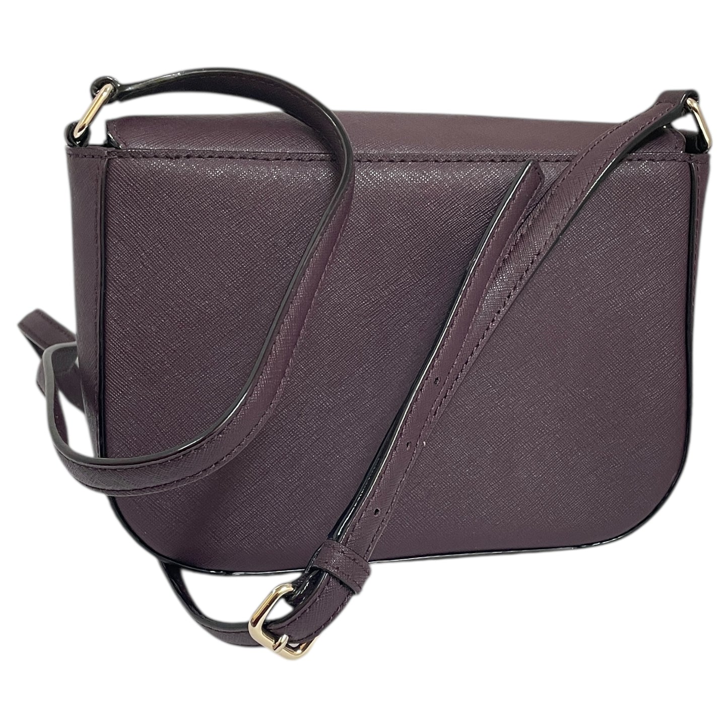 Crossbody Designer By Kate Spade In Purple, Size:Medium