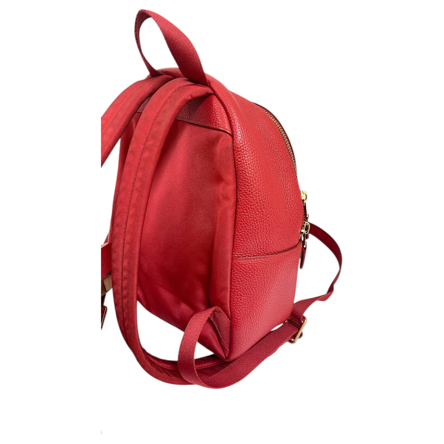 Handbag Designer By Coach In Red, Size:Small