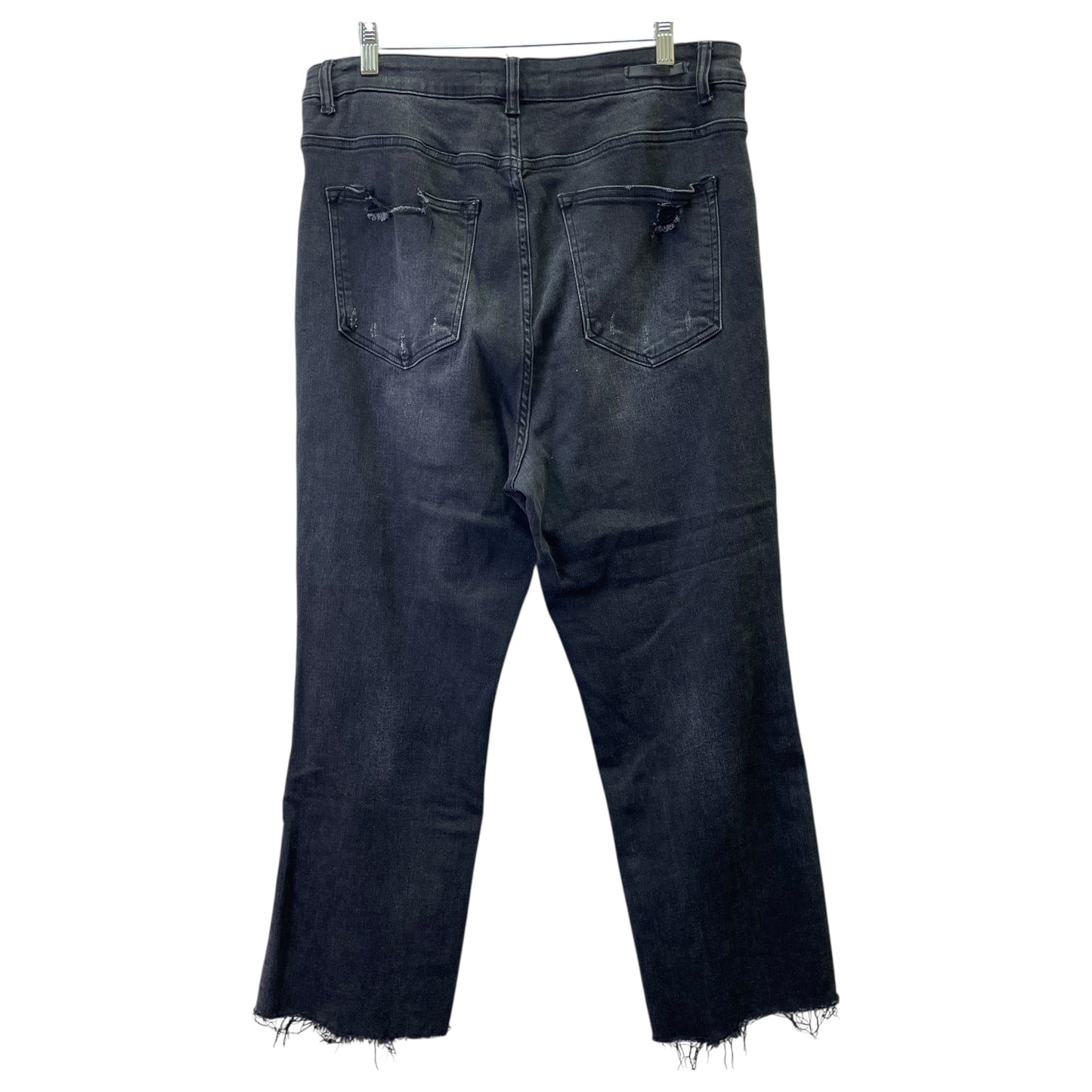 Jeans Cropped By Risen In Grey, Size:18