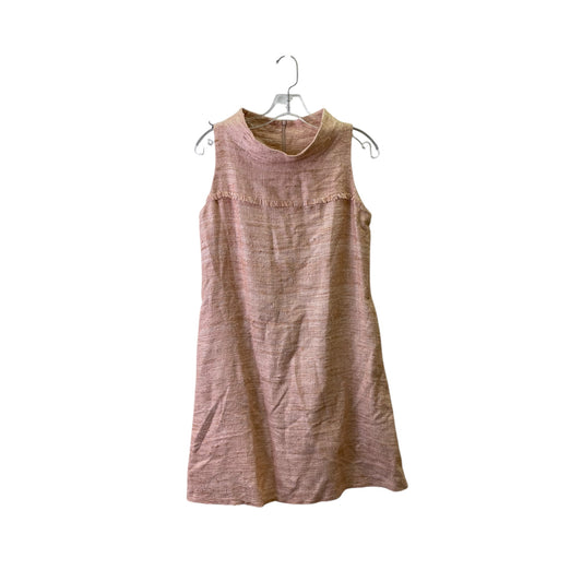 Dress Work By Sara Campbell In Peach, Size:Xs