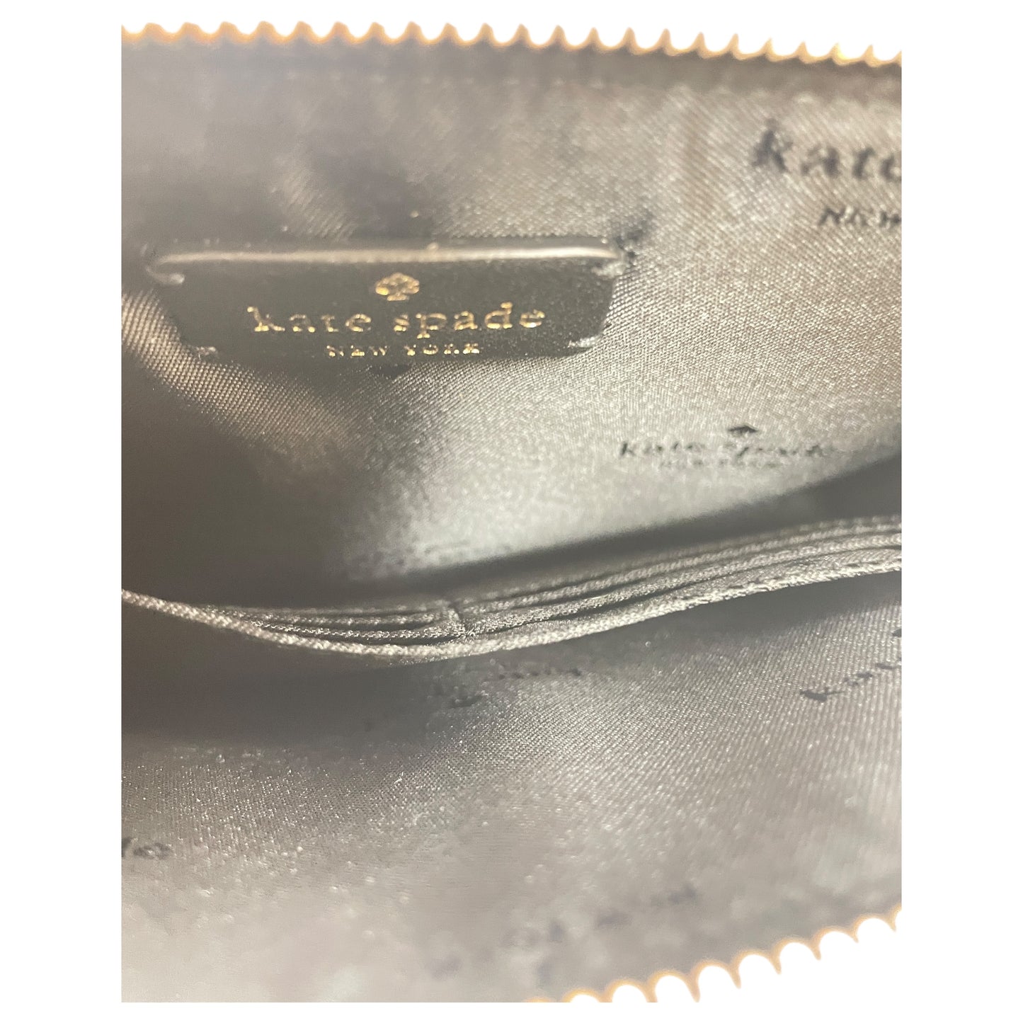 Wristlet Designer By Kate Spade In Purple & Tan, Size:Small