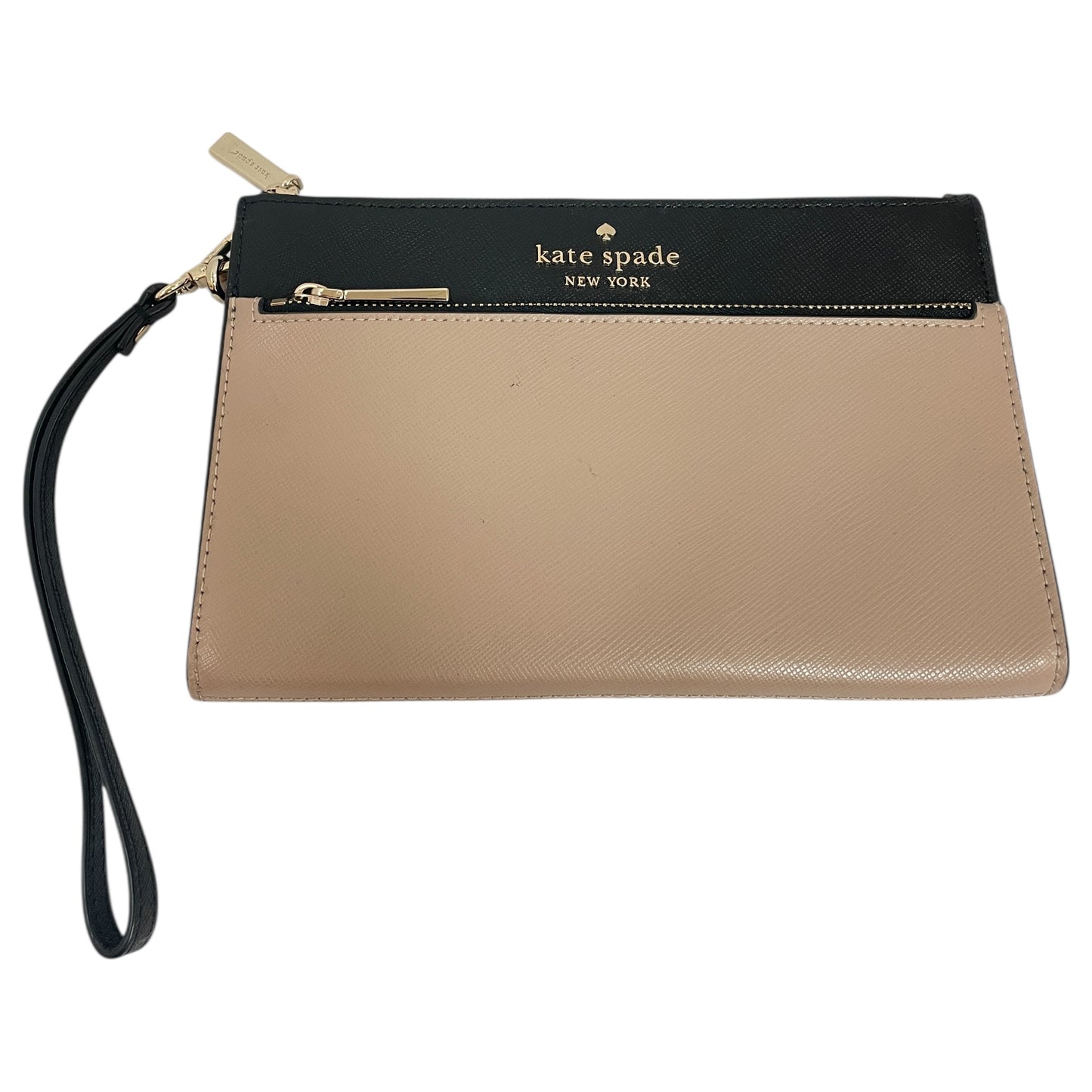 Wristlet Designer By Kate Spade In Purple & Tan, Size:Small