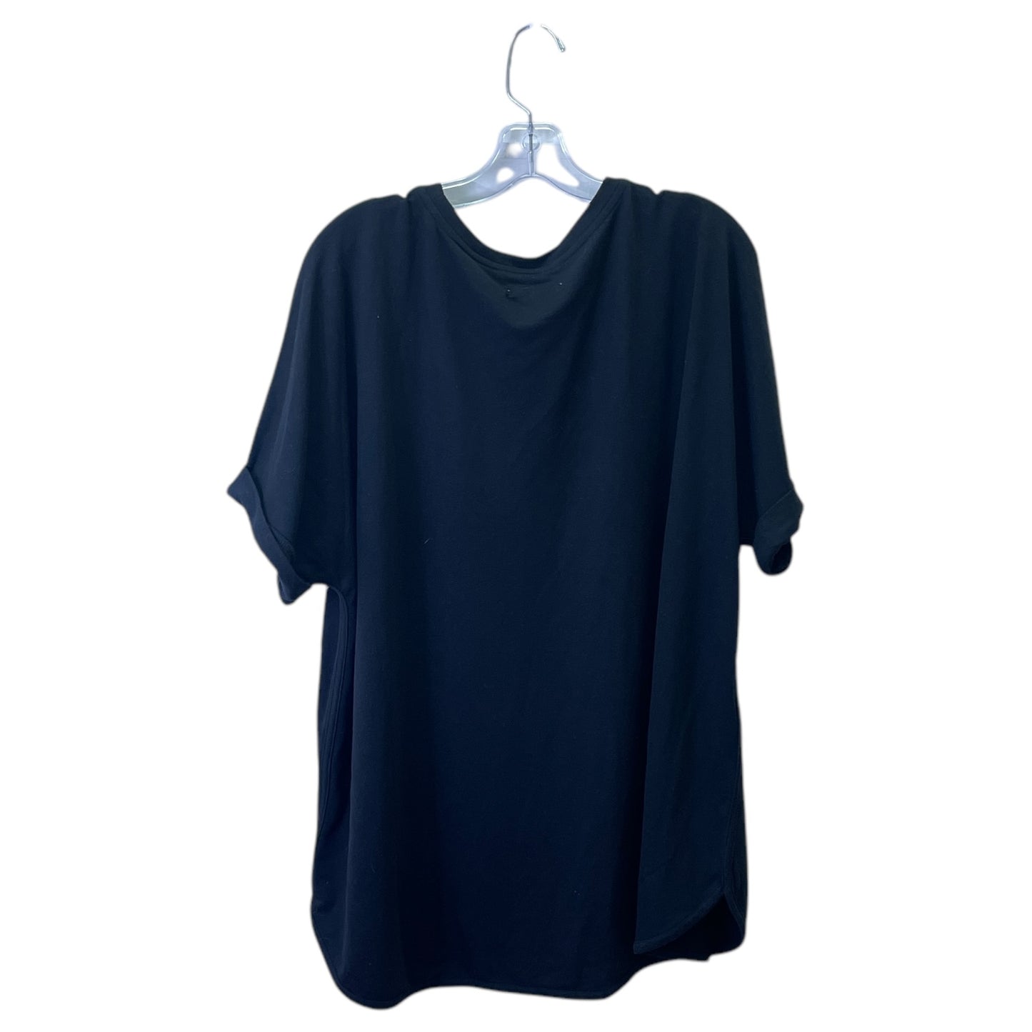 Top Ss Basic By New Directions In Black, Size:3X